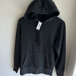 American Eagle NWT men’s gray wash super soft hooded sweatshirt - XS